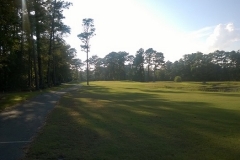 A look down hole 1 fairway