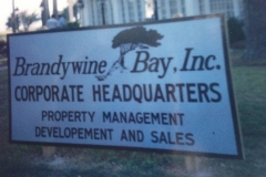 The Beginning of Brandywine Bay