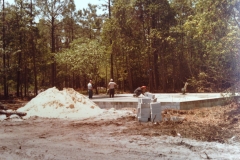 The foundation for another house